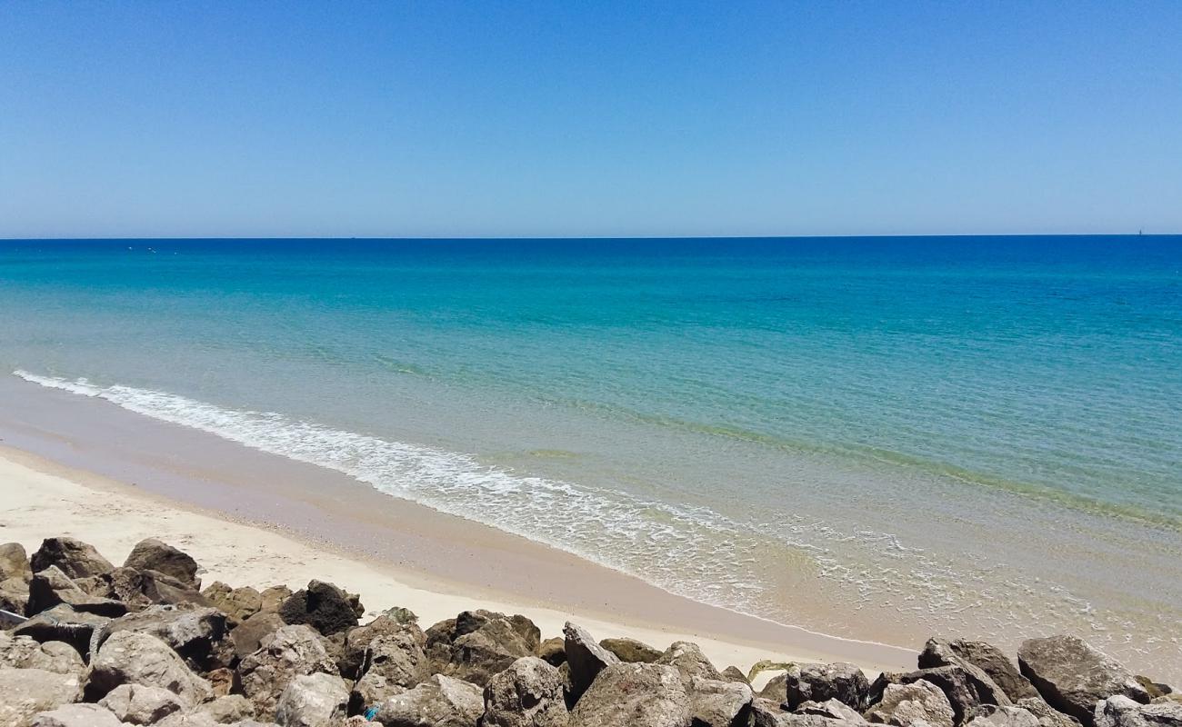 Photo of Ilha do Farol with bright fine sand surface