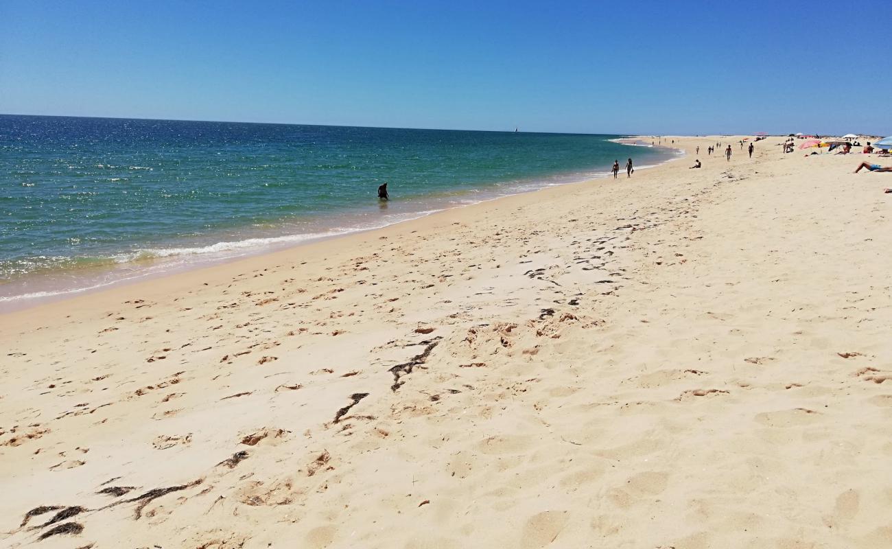 Photo of Praia da Barreta-Mar with bright fine sand surface