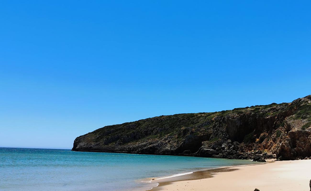 Photo of Praia das Furnas with bright fine sand surface