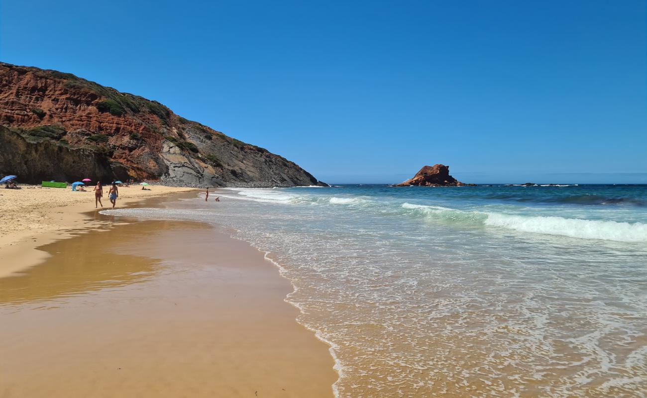 Photo of Ponta Ruiva Beach with brown sand surface