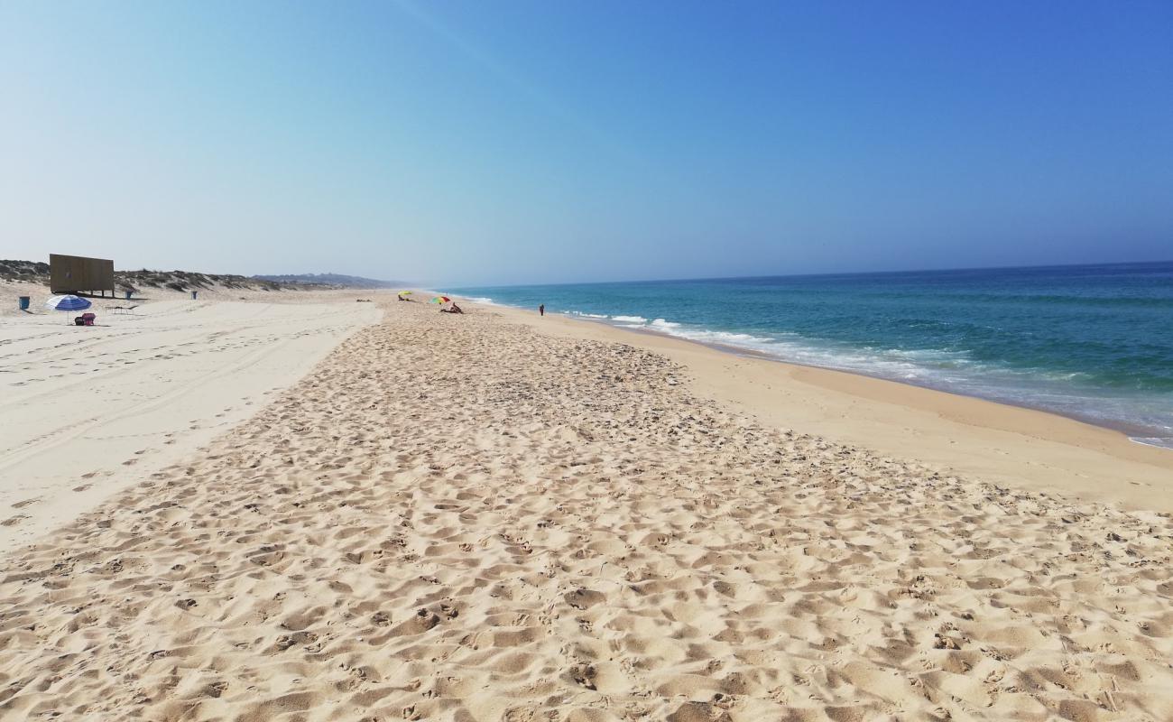 Photo of Praia do Pego with white sand surface