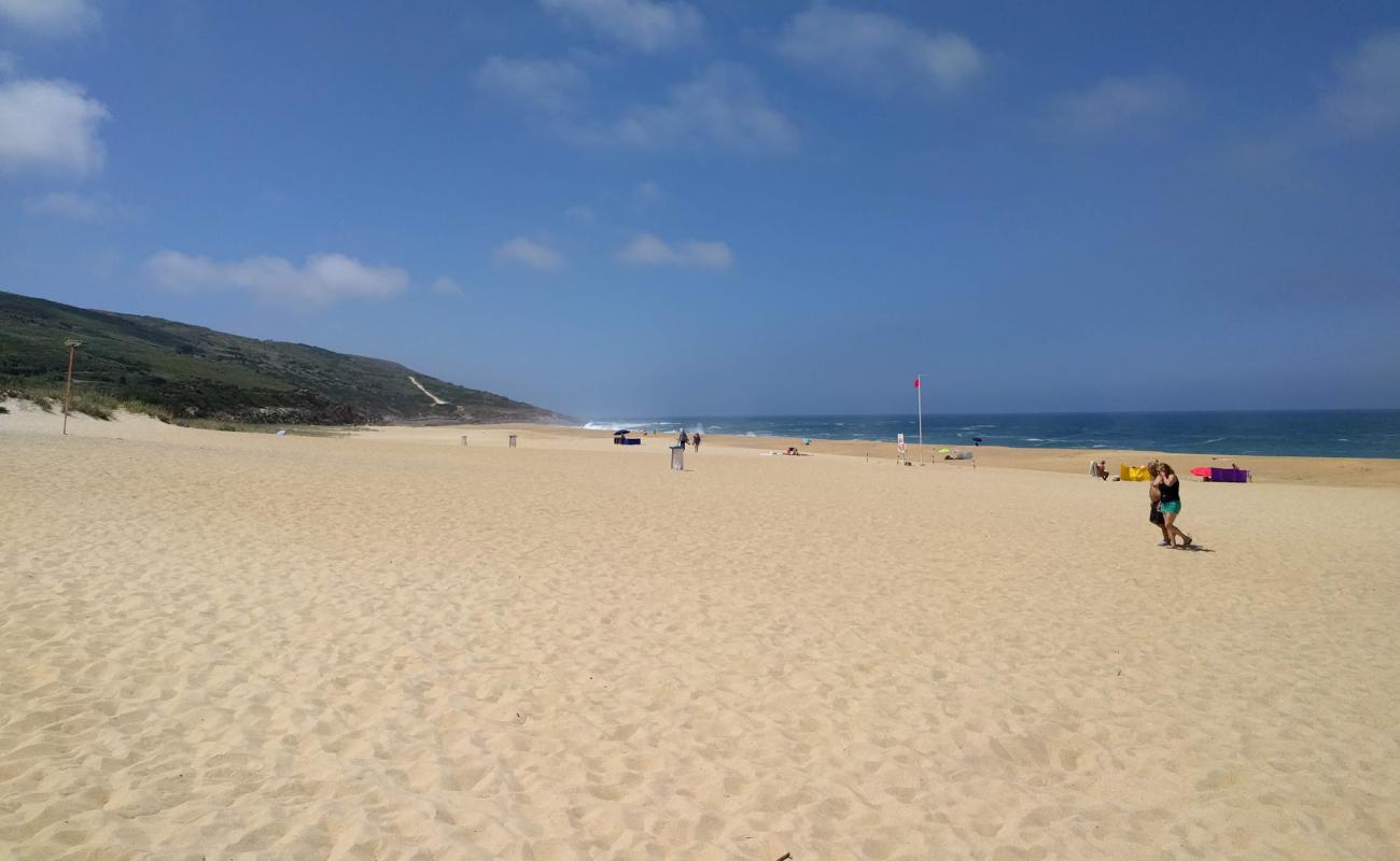 Photo of Praia do Salgado with bright fine sand surface