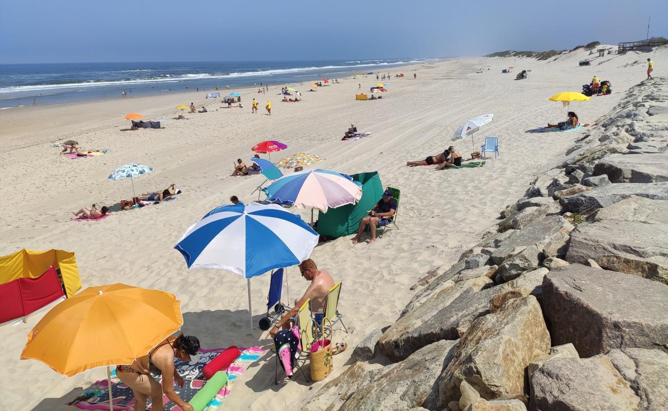 Photo of Praia da Vagueira with bright fine sand surface