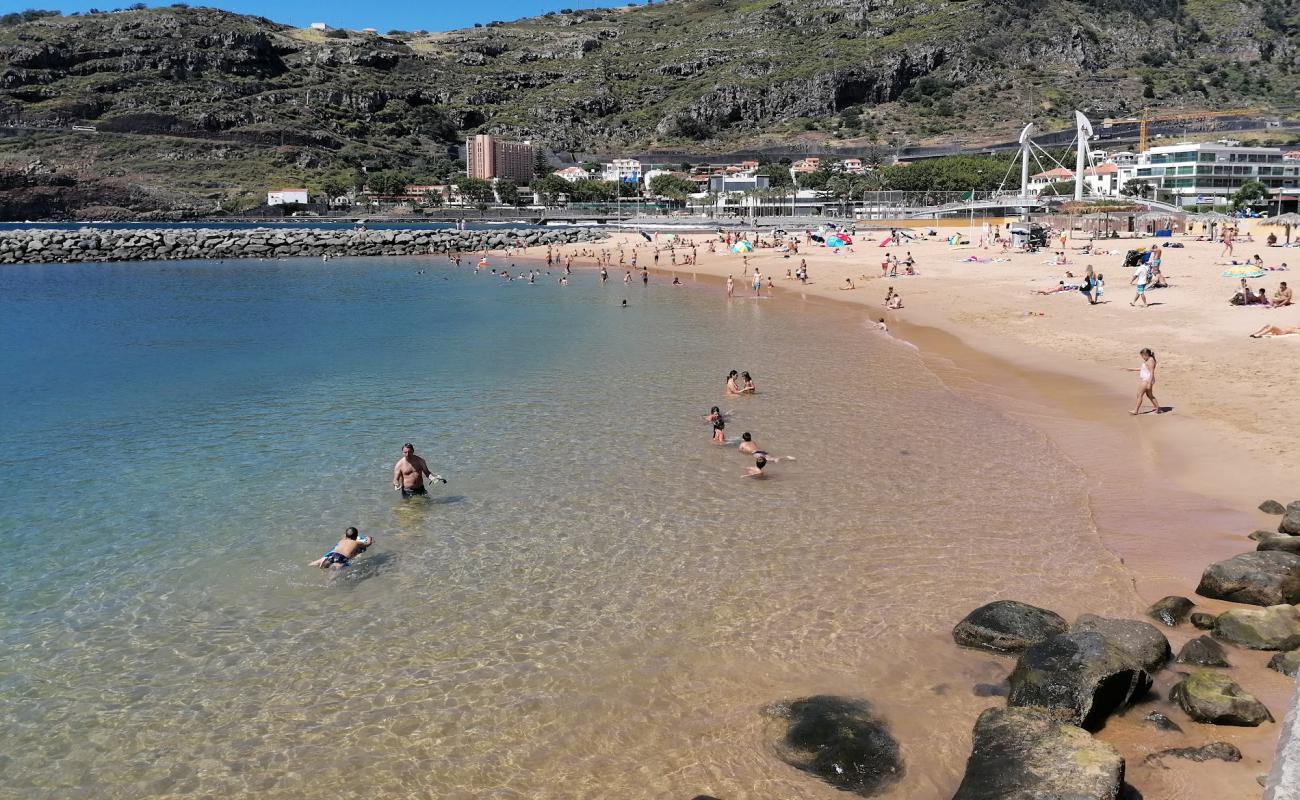 Photo of Praia de Machico with bright sand surface