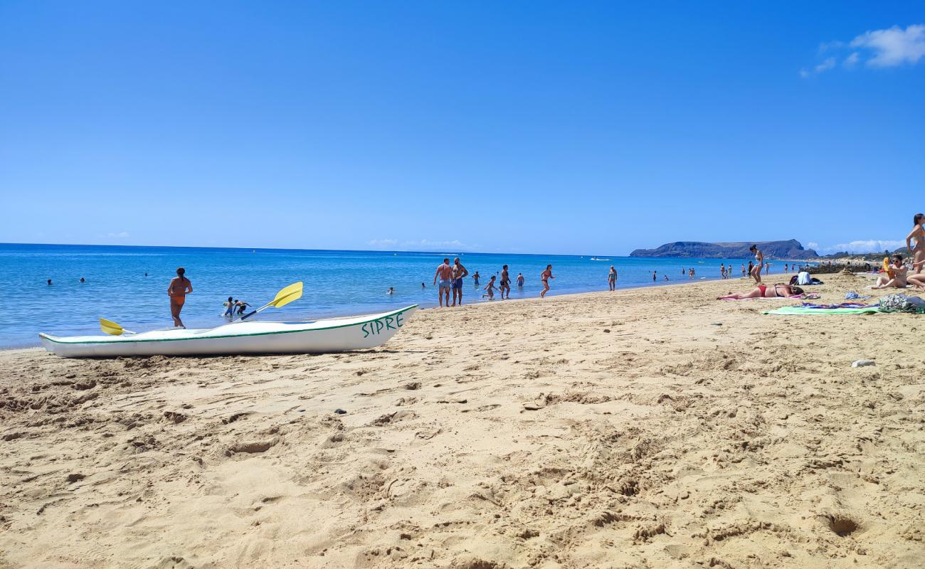 Photo of Porto Santo beach with bright sand surface