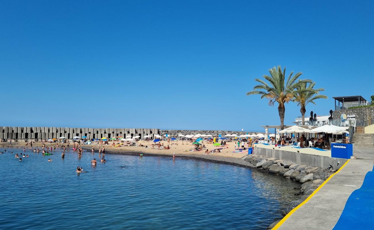 Photo of Calheta Beach with bright sand surface