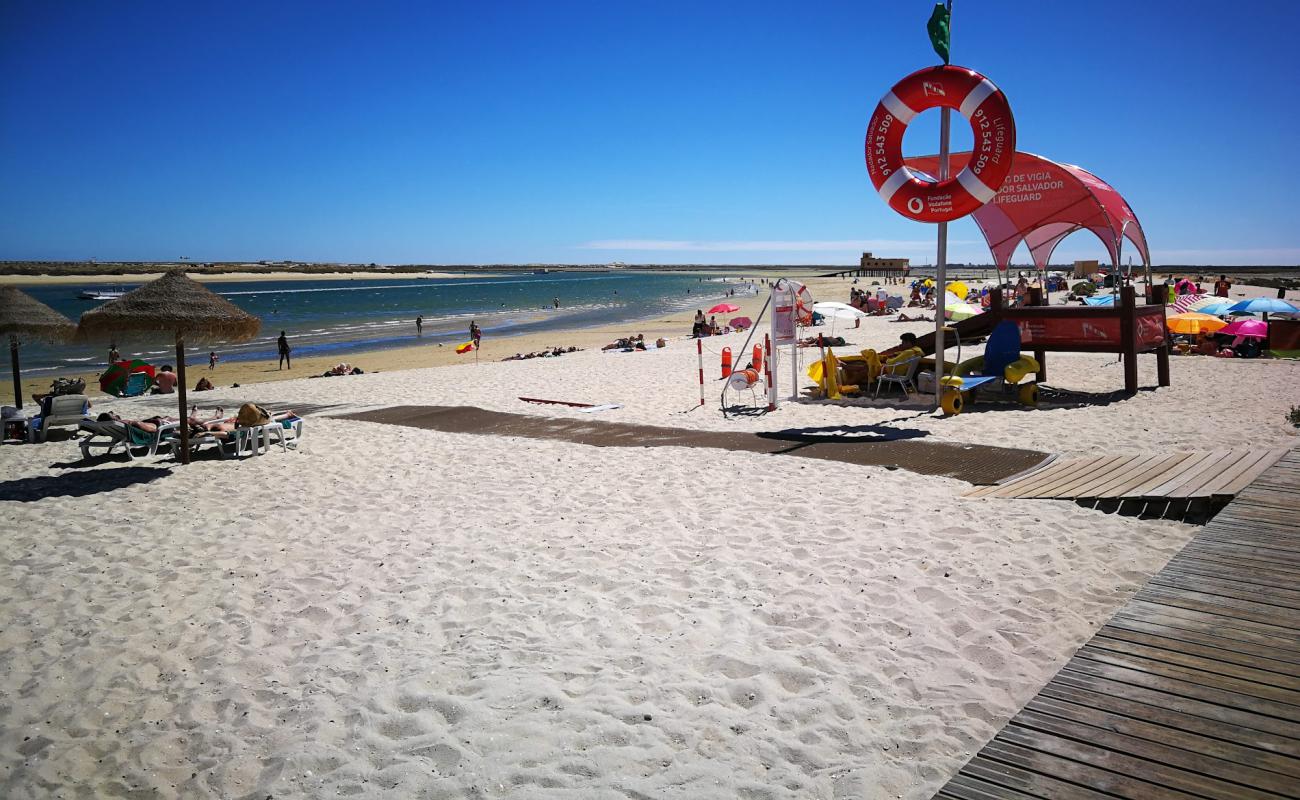 Photo of Praia da Fuseta Ria with bright sand surface