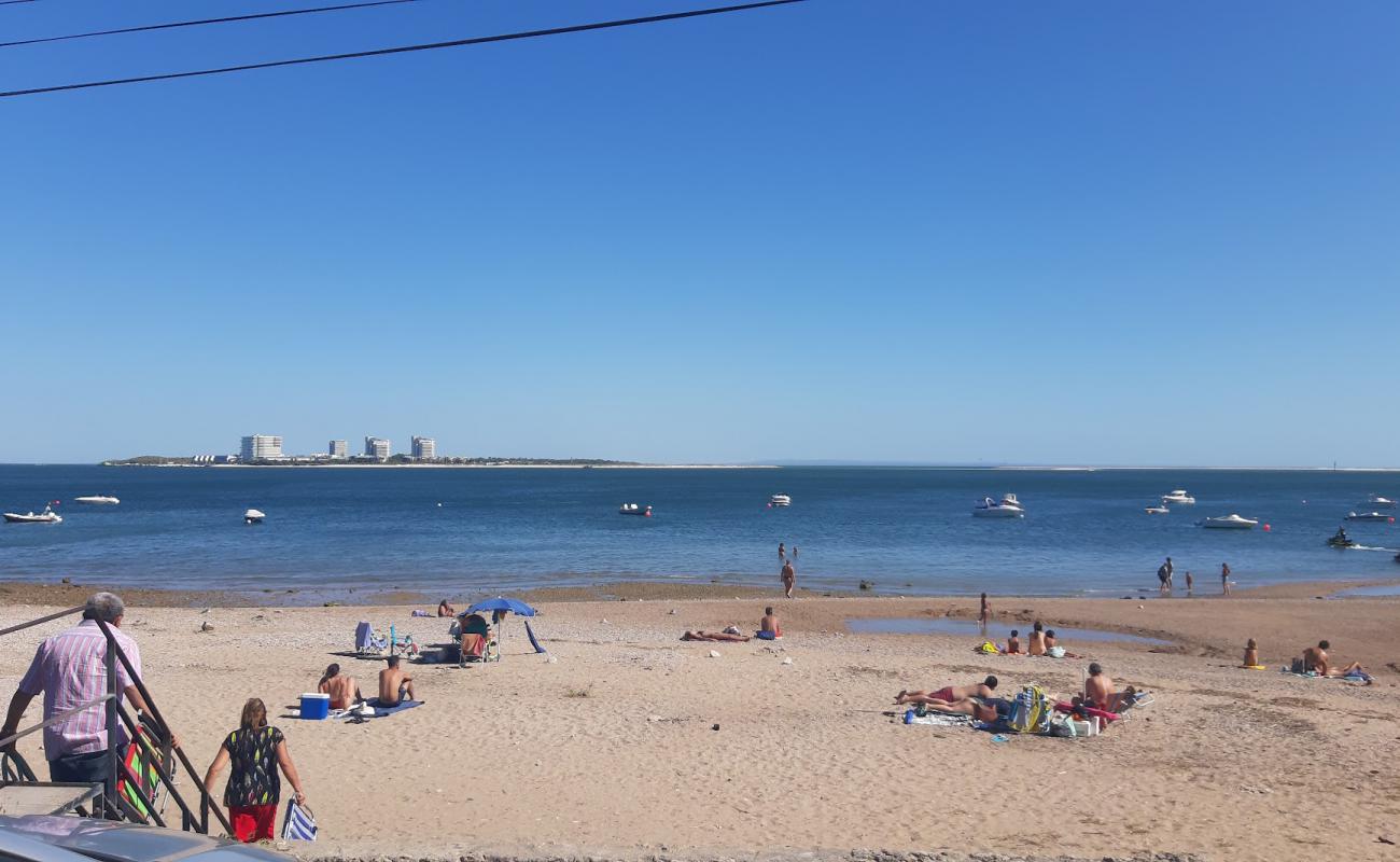 Photo of Praia da Rasca with bright sand & rocks surface