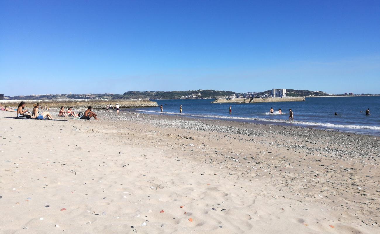 Photo of Praia da Cruz Quebrada with bright sand surface