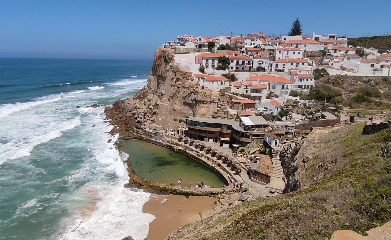 Photo of Praia das Azenhas do Mar with bright sand surface