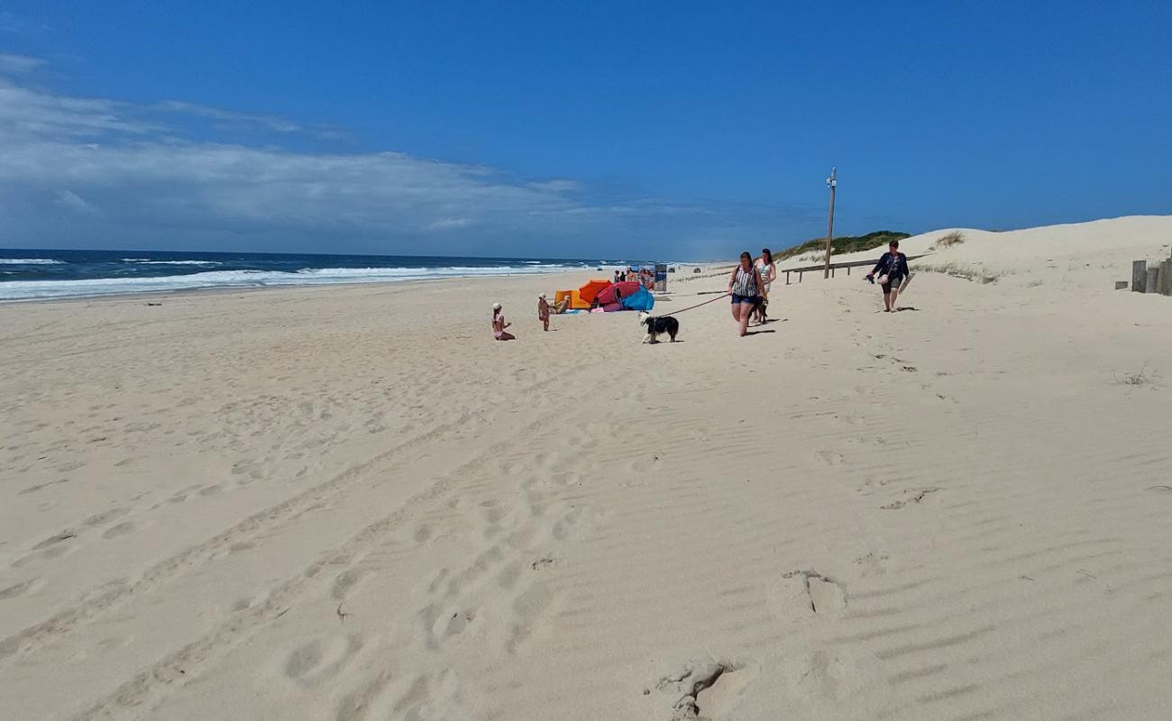 Photo of Praia do Areao with bright sand surface