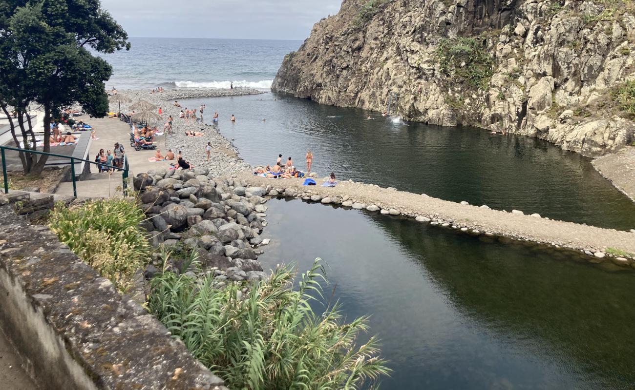 Photo of Complexo Balnear do Calhau de S. Jorge with rocks cover surface