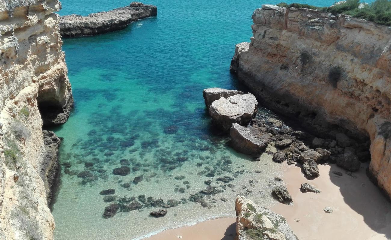 Photo of Praia do Salgueiro with bright sand surface