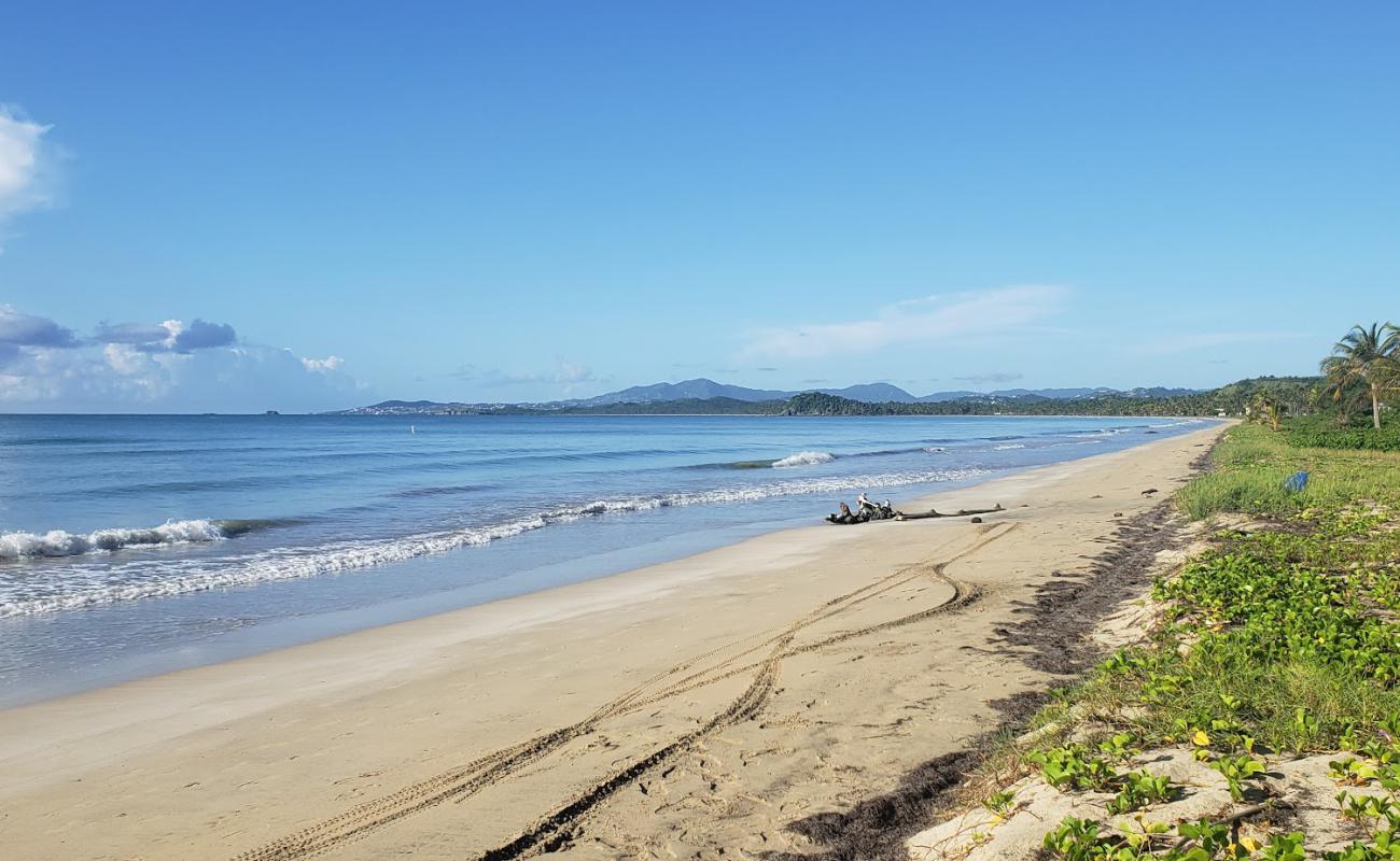 Photo of Playa Punta Santiago Punta with bright sand surface