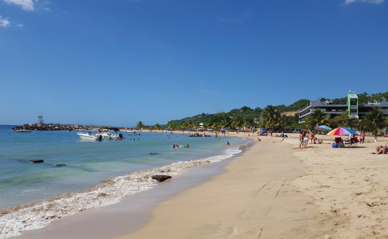 Photo of Playa los Mojones with bright sand surface