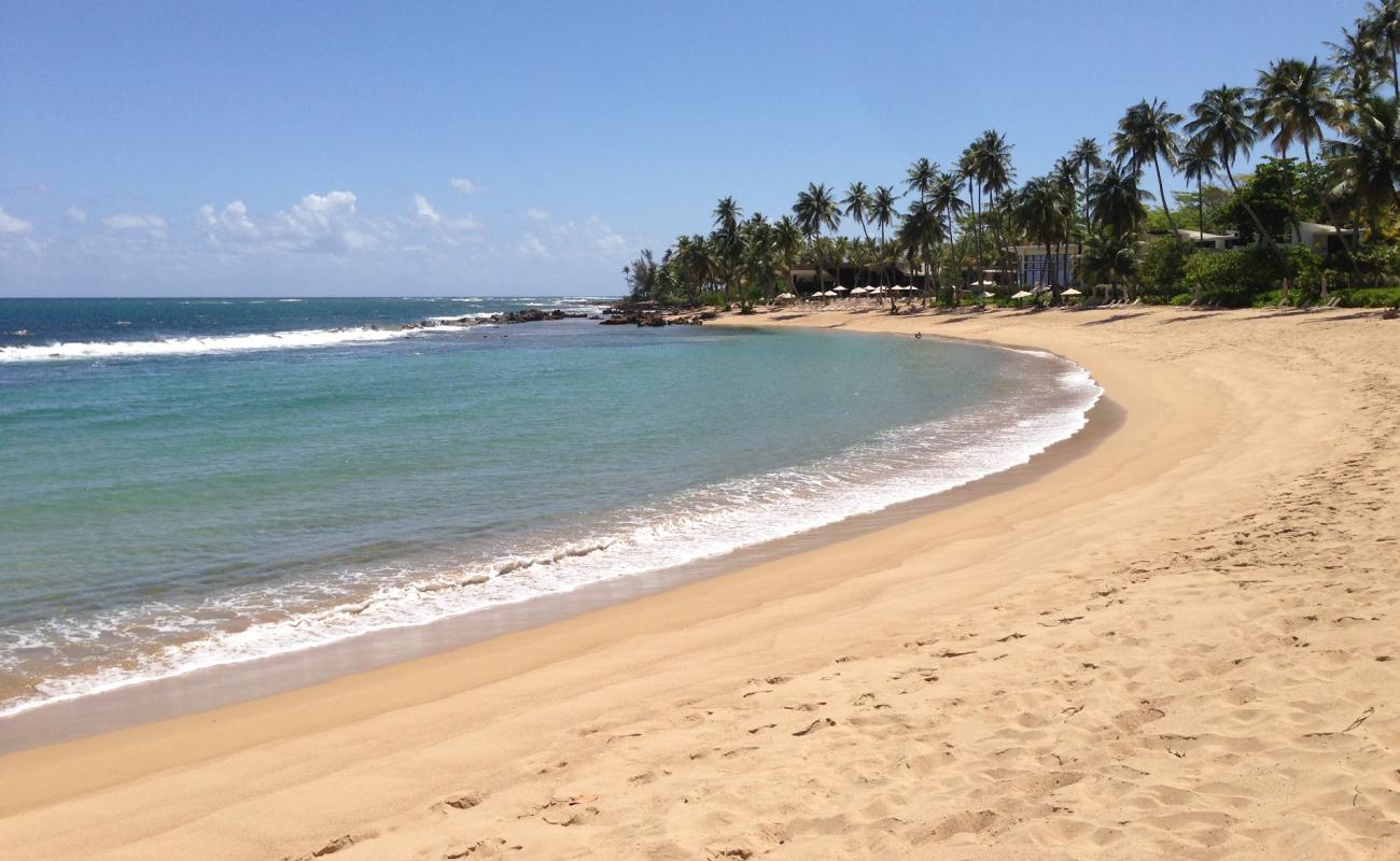 Photo of West beach with bright sand surface