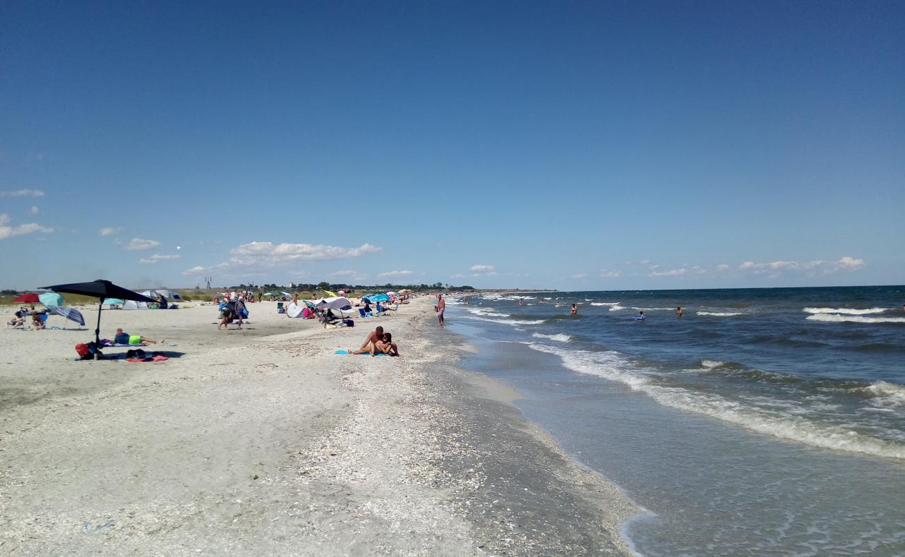 Photo of Corbu beach with bright sand surface