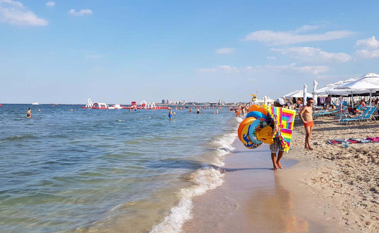 Photo of Relax beach Mamaia with bright sand surface