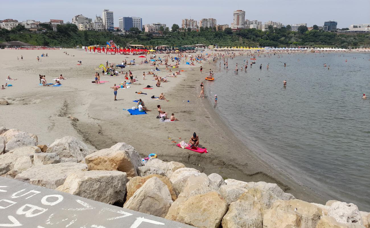 Photo of Modern beach with bright sand surface