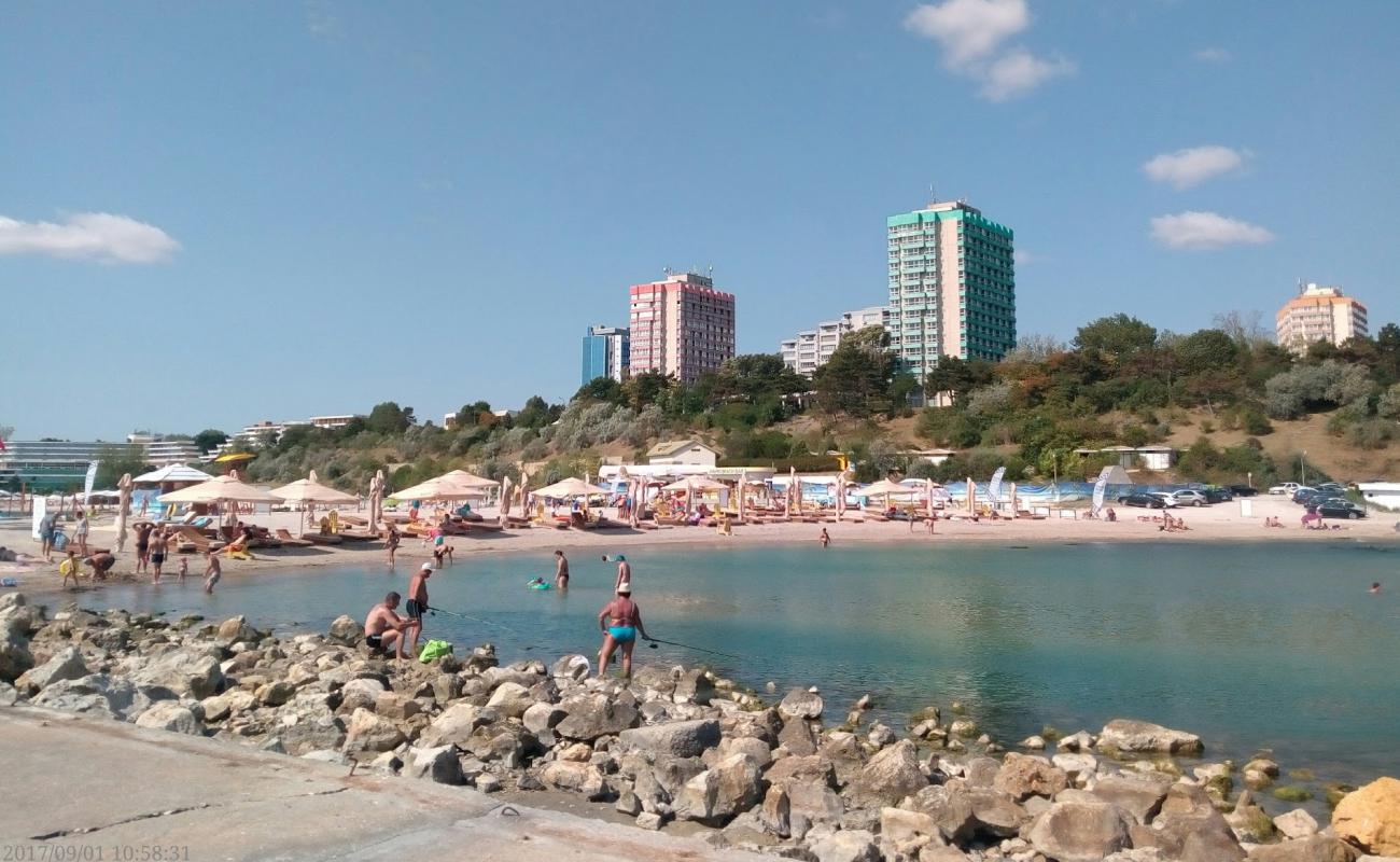 Photo of Poseidon beach with bright sand surface