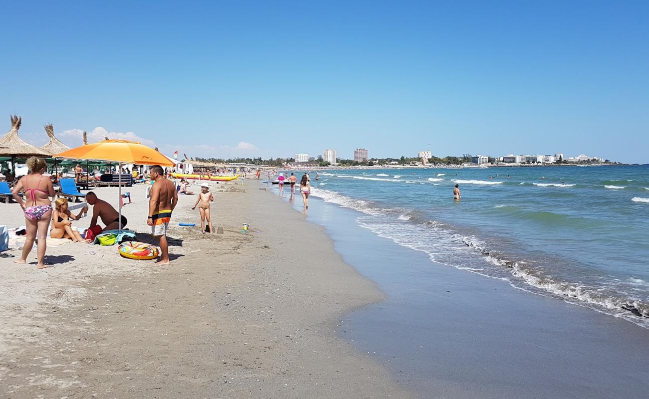 Photo of Reef beach with gray sand surface