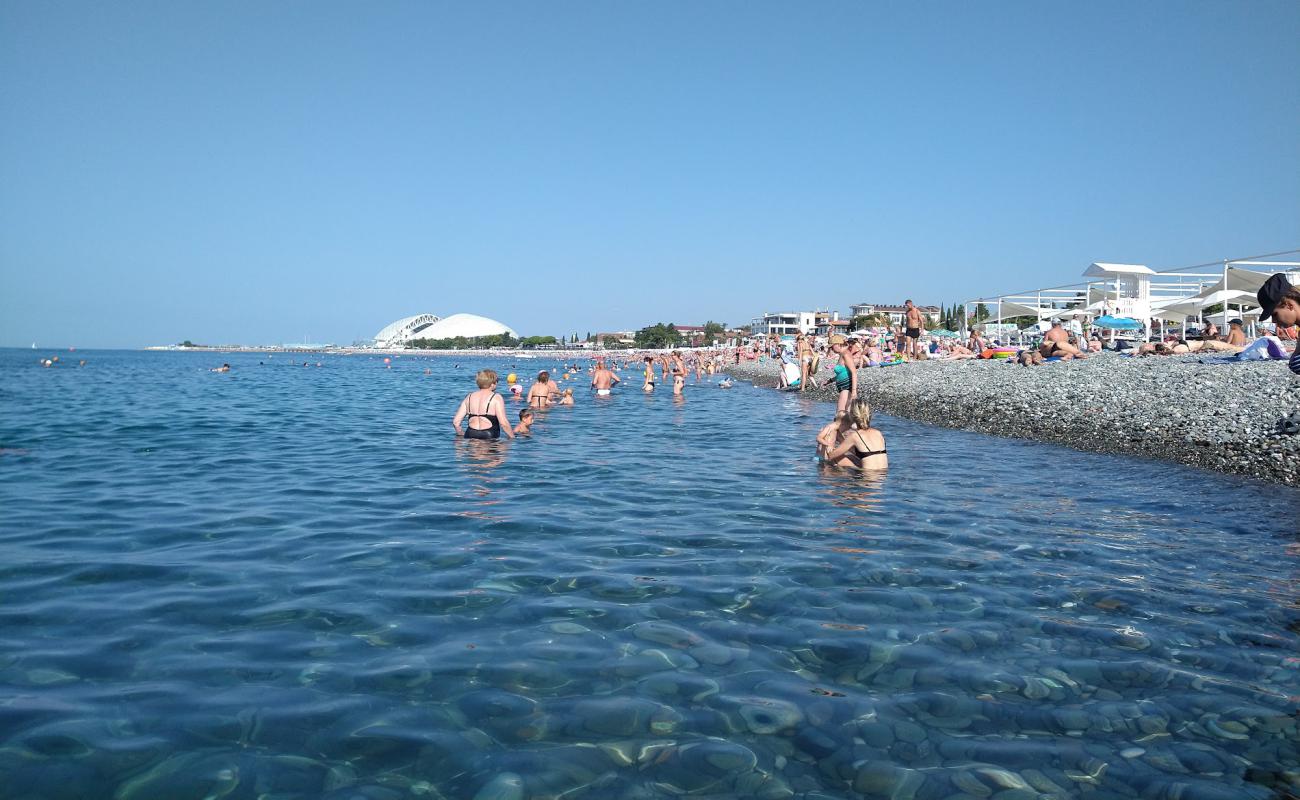 Photo of Imereti beach with gray pebble surface