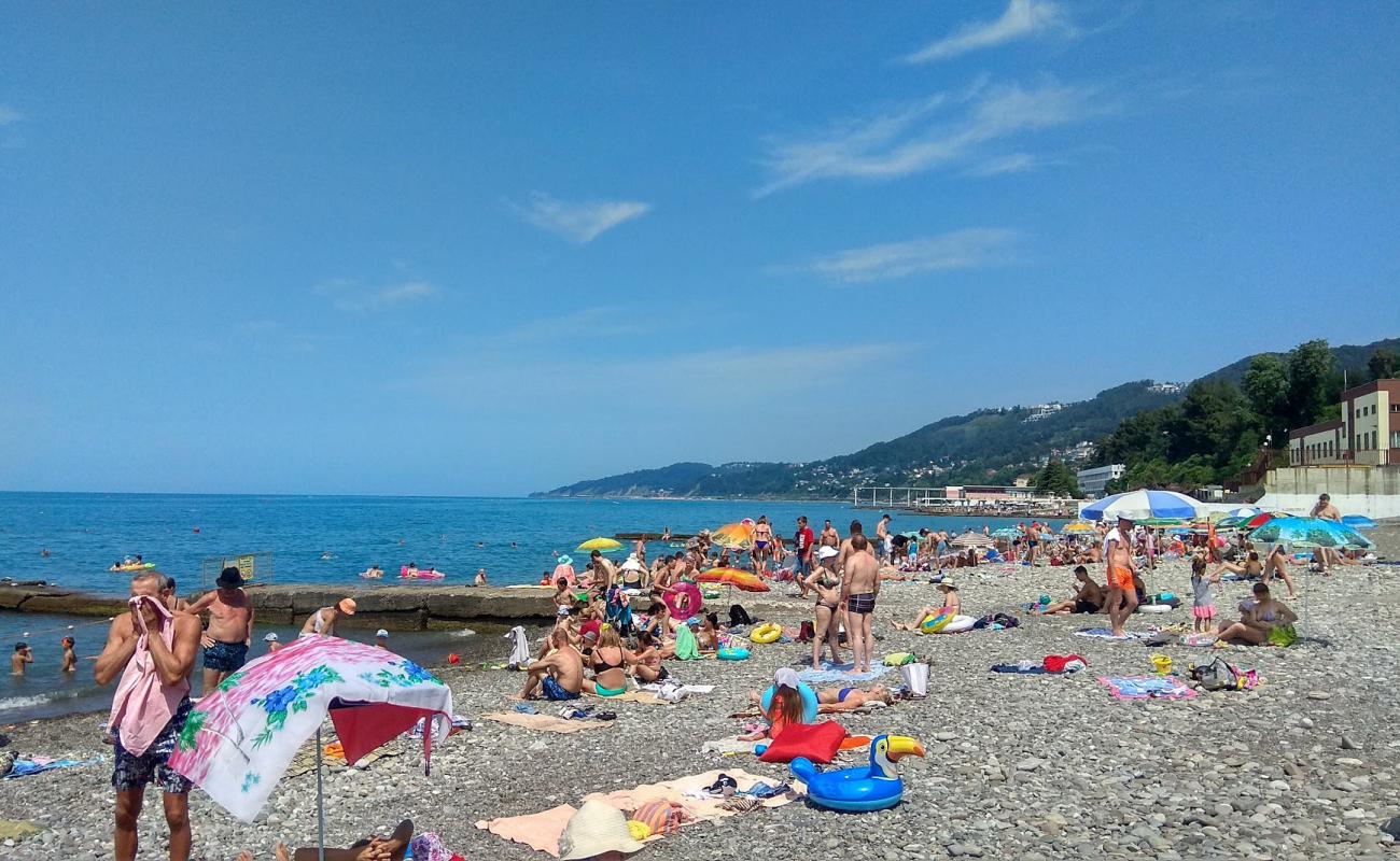 Photo of Salut hotel beach with gray pebble surface