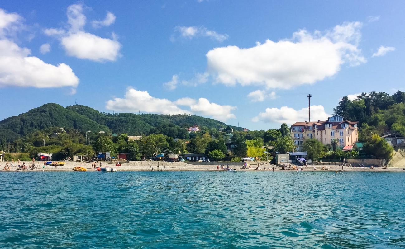 Photo of Shahe beach with gray pebble surface