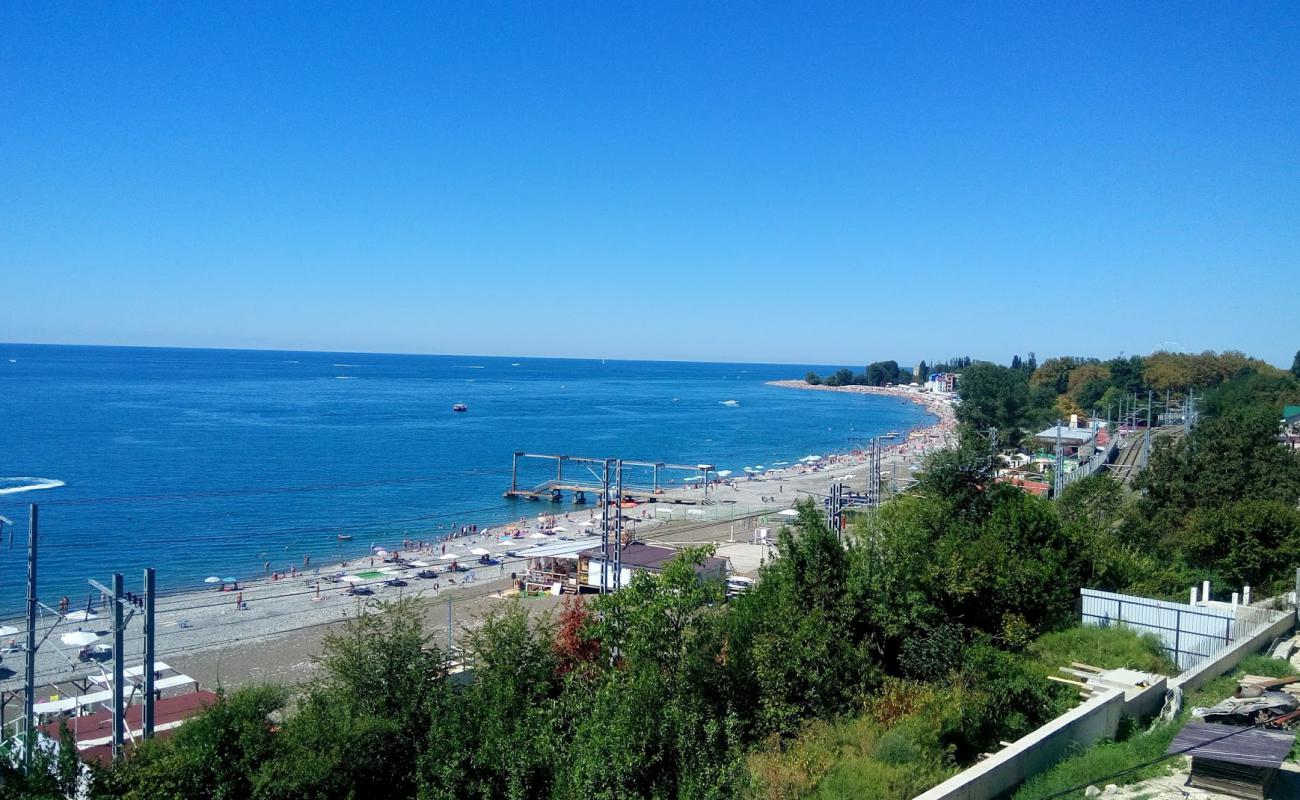 Photo of Sports beach with gray sand &  pebble surface