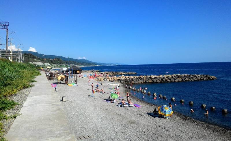 Photo of Makopse beach with gray pebble surface