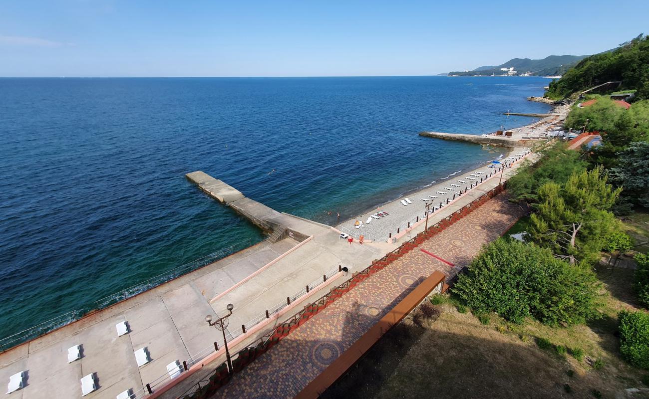 Photo of Avtotransportnik beach with gray pebble surface