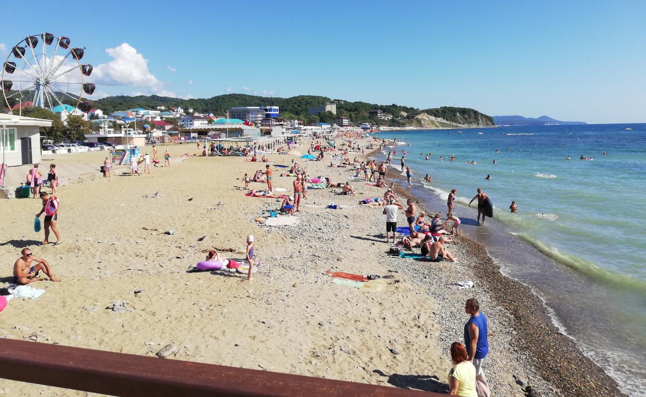 Photo of Lermontovo Village beach with bright sand surface