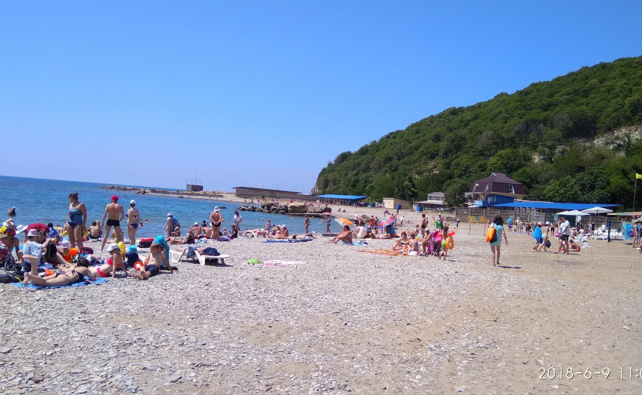 Photo of Dzhubga beach II with brown pebble surface