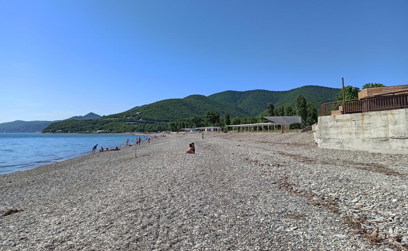 Photo of Krinitsa Beach with light pebble surface