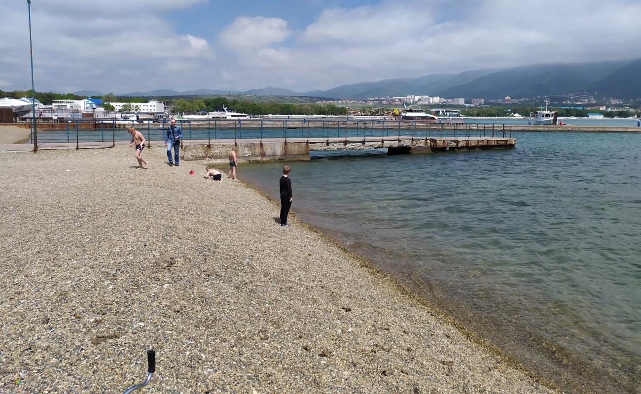 Photo of Tonkogo Mysa Beach with light pebble surface