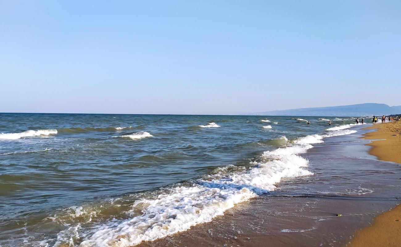 Photo of Kizlyar Laguna with bright sand surface