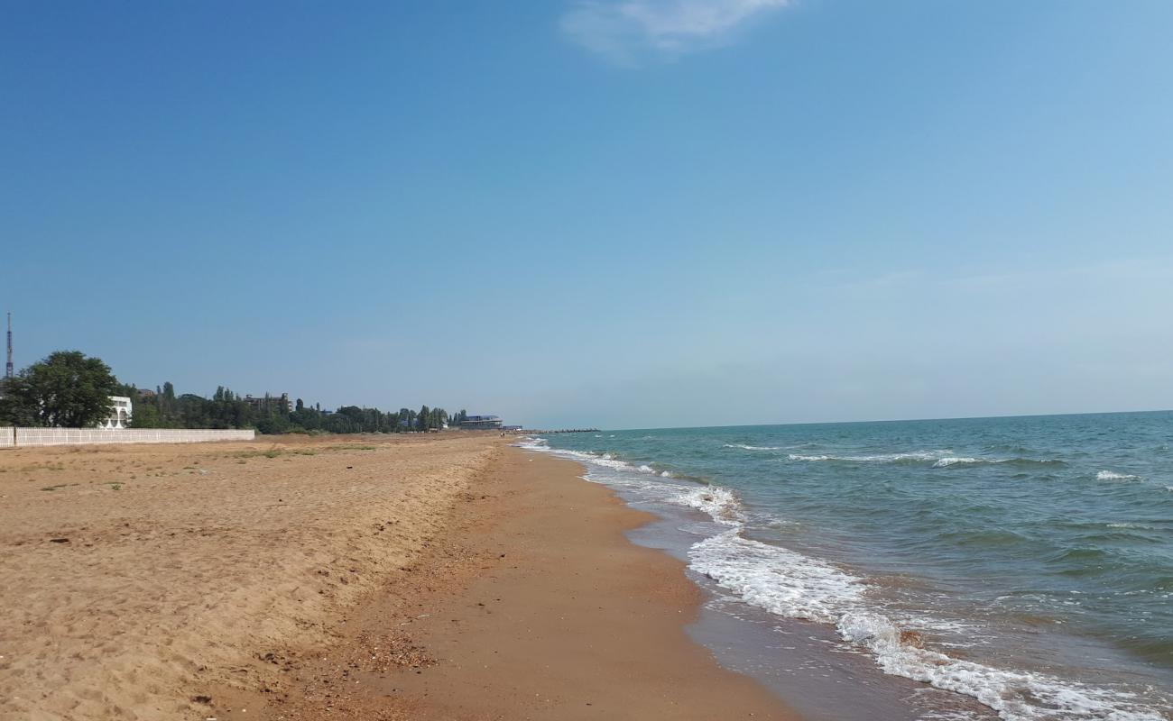 Photo of Nadejda Beach with bright shell sand surface