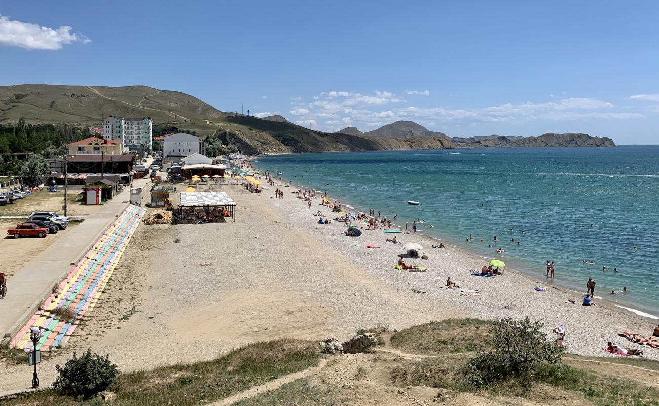 Photo of Achisu Beach with bright sand surface