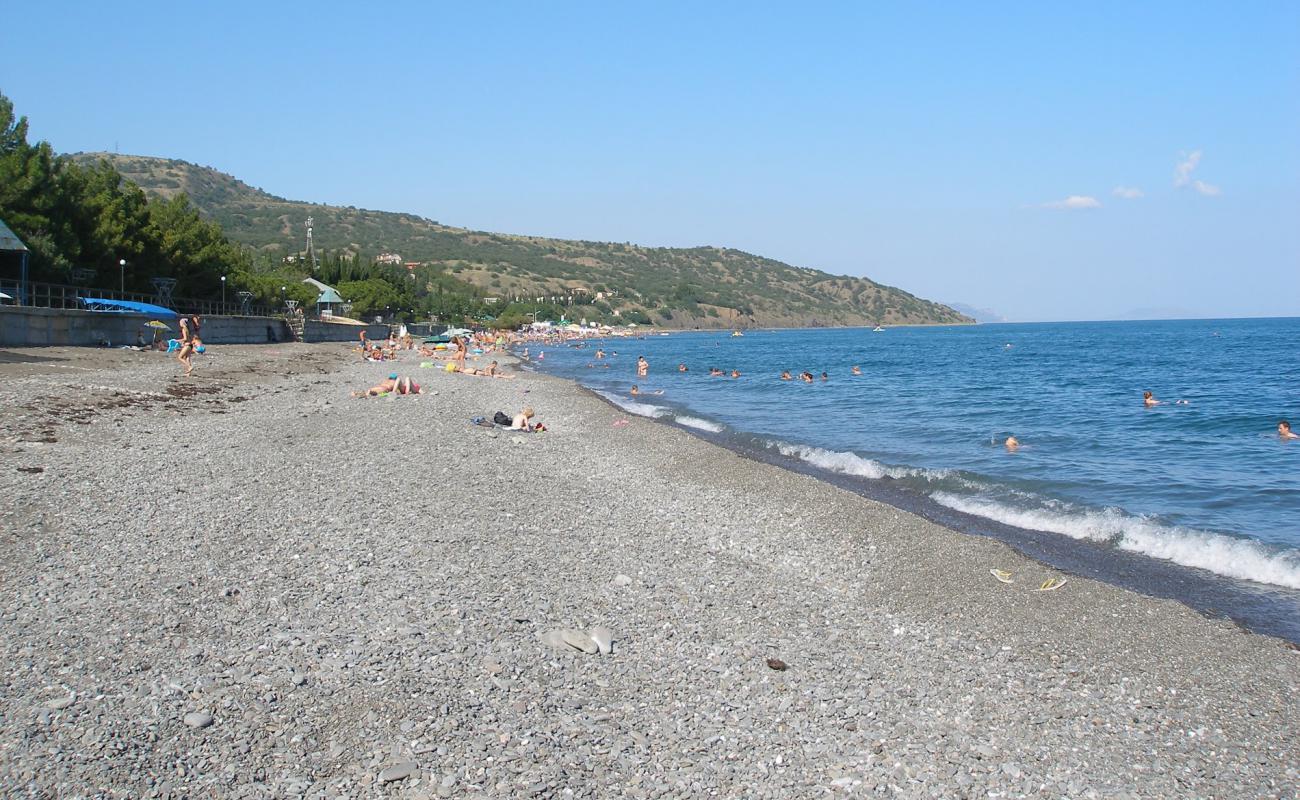 Photo of Kanaka beach with gray pebble surface