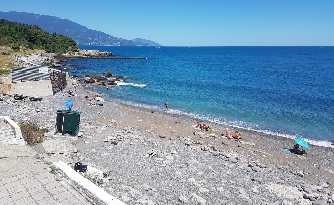 Photo of Kurpaty beach with gray sand &  pebble surface