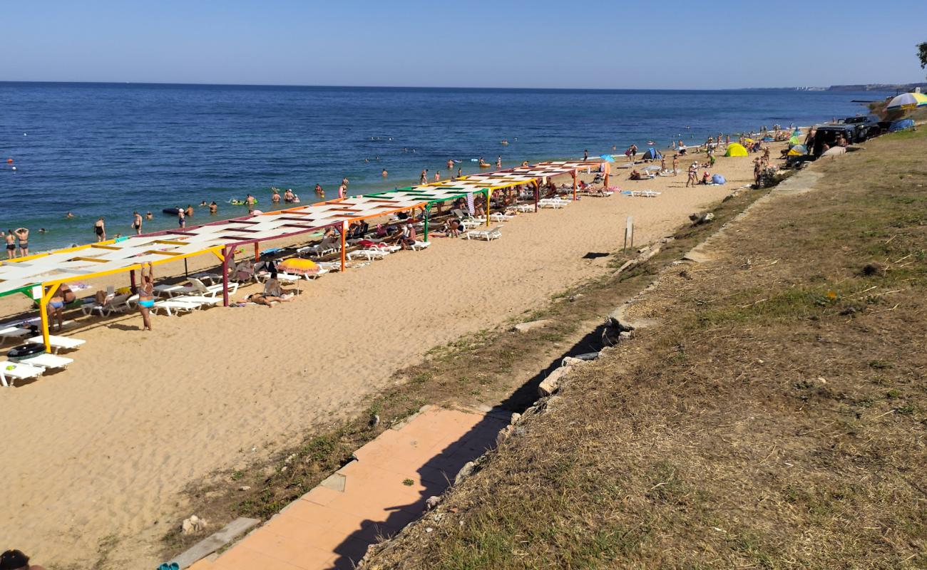 Photo of Uchkuevka beach with bright sand surface