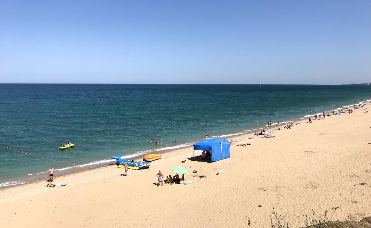 Photo of Lyubimovka beach with bright sand surface