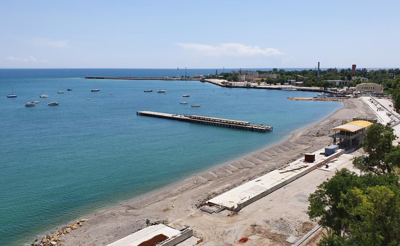 Photo of Tereshkova  beach with gray pebble surface