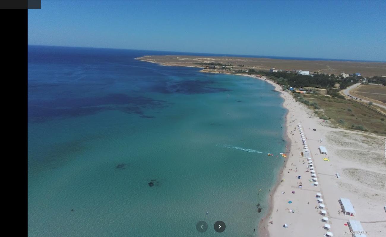 Photo of Olenevka Plyazh with bright sand surface