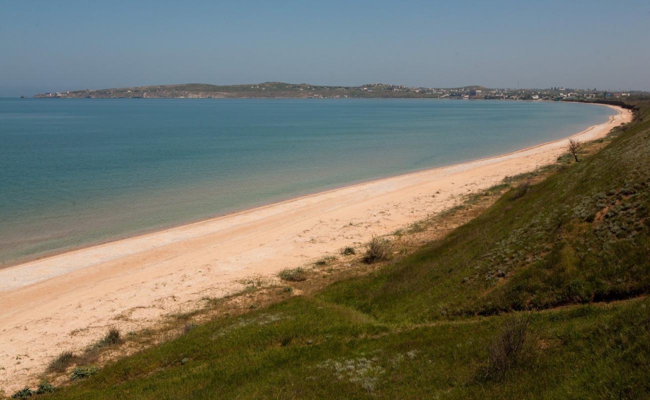 Photo of Zavodskoye Beach with bright shell sand surface