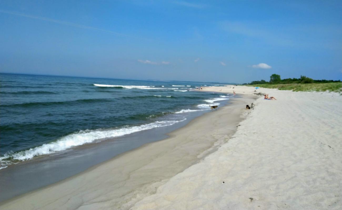 Photo of Khmelevka beach with bright sand surface