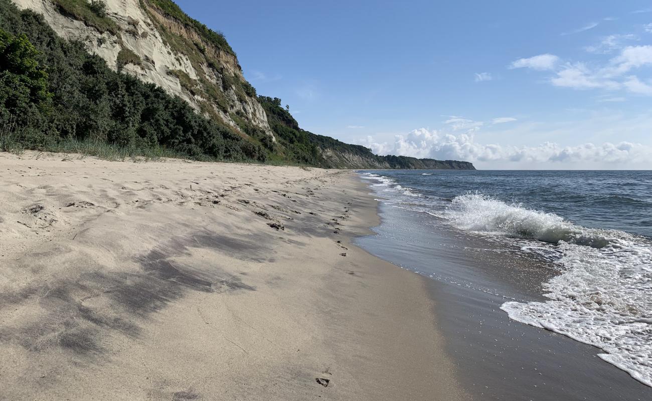 Photo of Donskoe Beach with bright sand surface