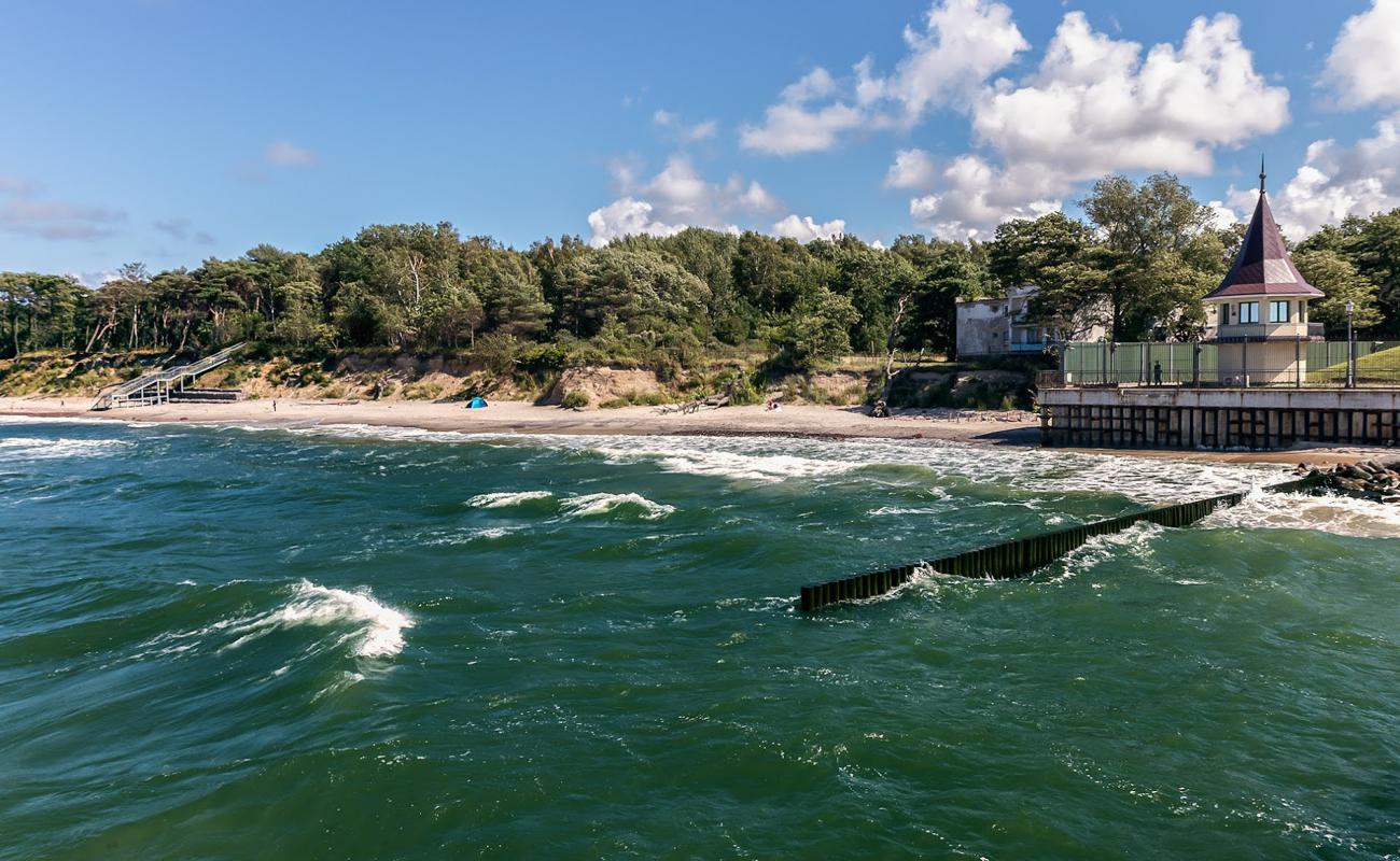 Photo of Zaostrov'ye Beach with bright sand surface