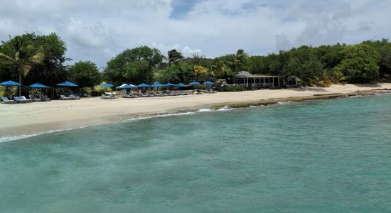 Cotton House beach