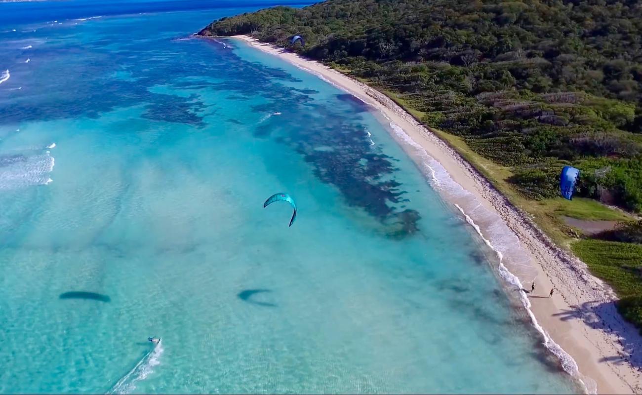 Photo of Salt Whistle Bay beach with white sand surface